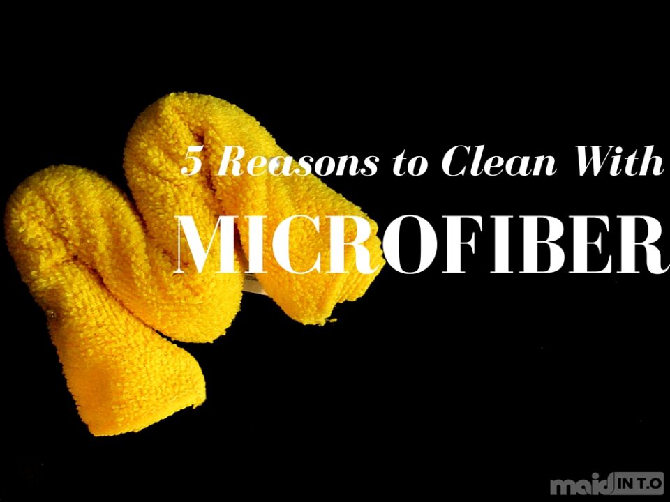 5 Reasons to Clean with Microfiber