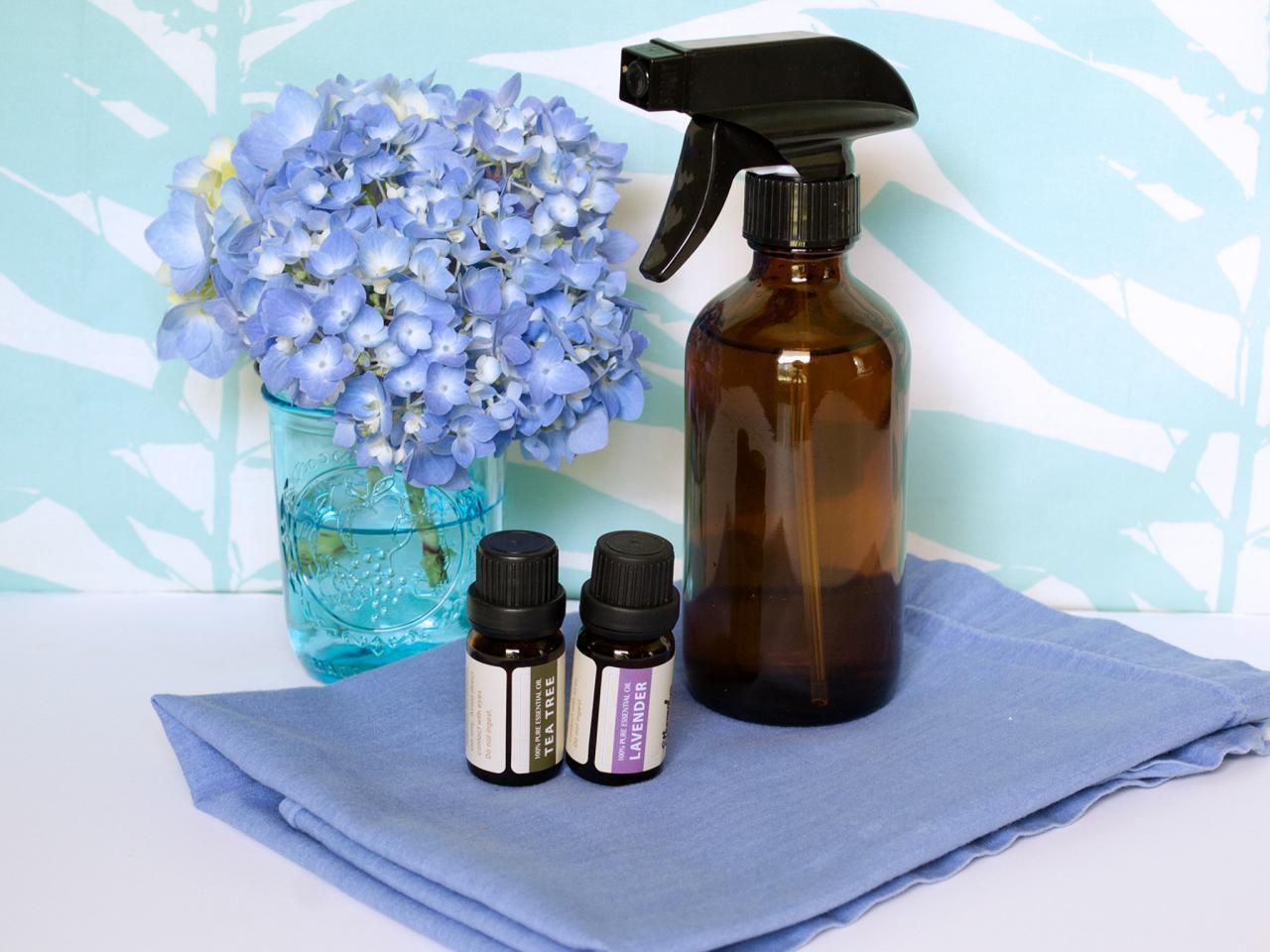 essential oils in cleaning