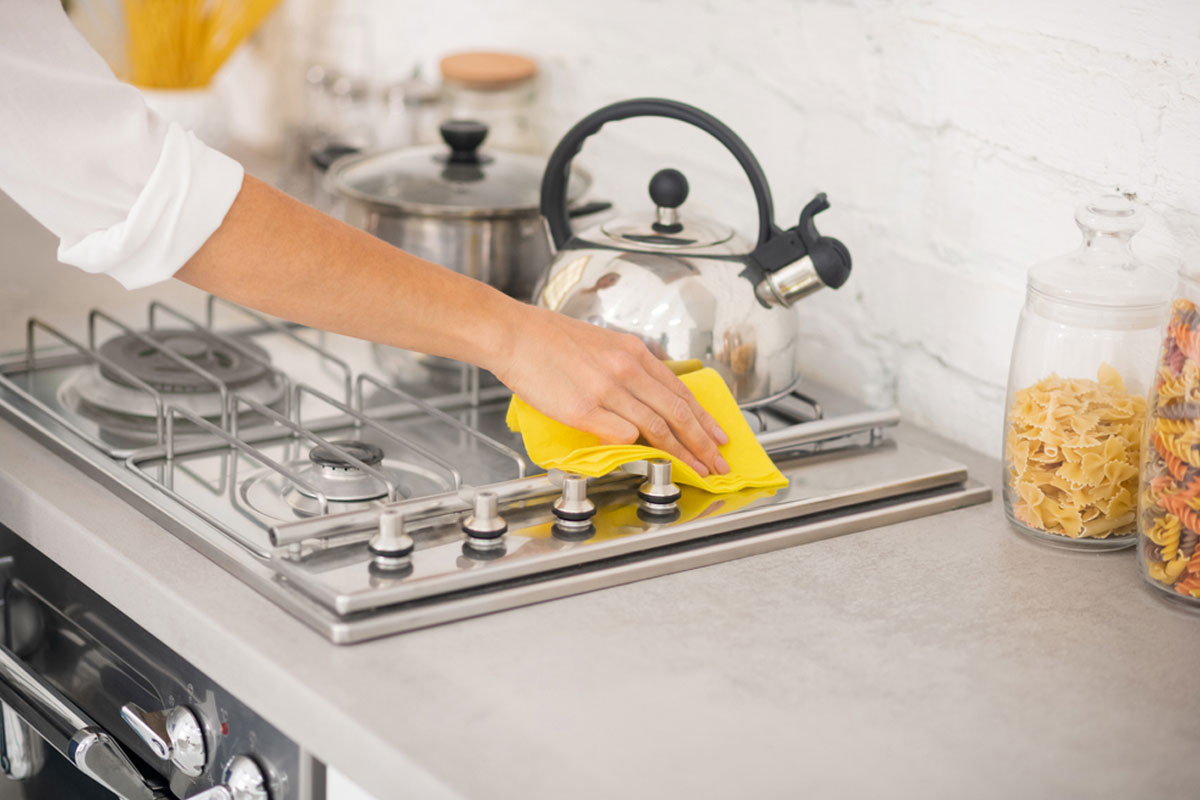 Clean Different Kitchen Appliances