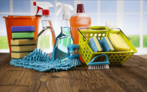 what cleaning products do maids use