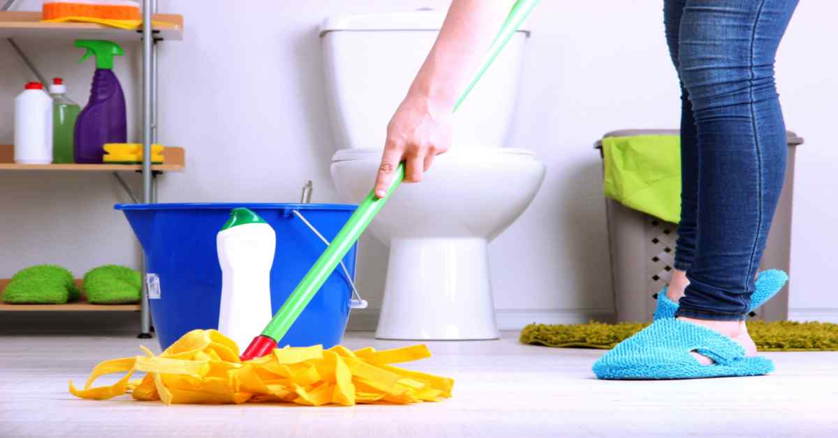 Cleaning your bathroom regularly can keep your home healthy and